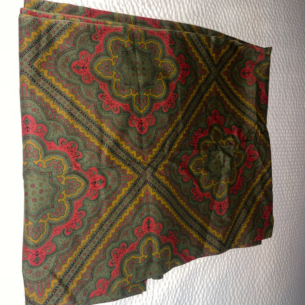 Vintage Vintage Paisley Print Fabric